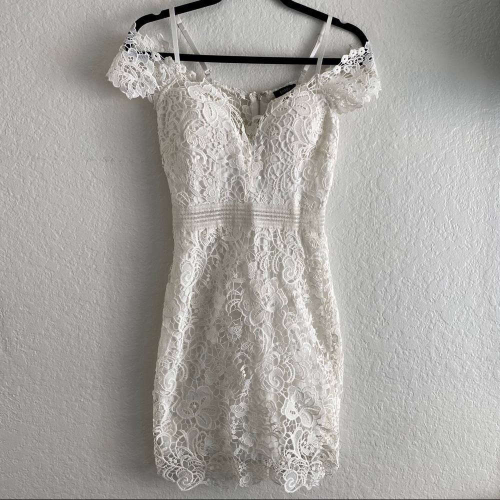White Lace Dress